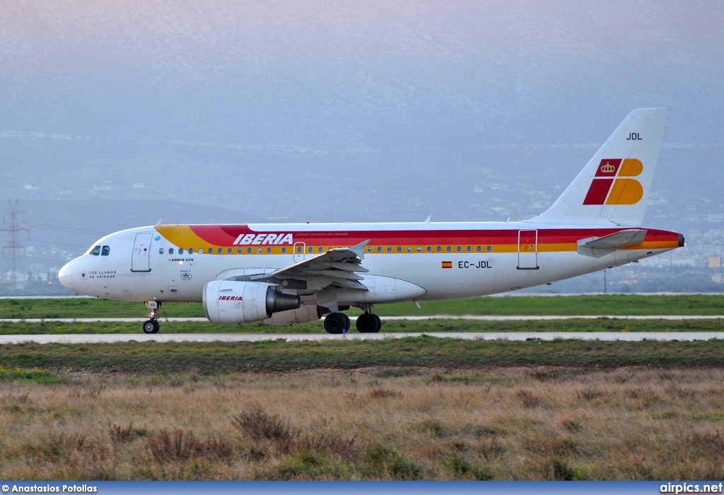 EC-JDL, Airbus A319-100, Iberia