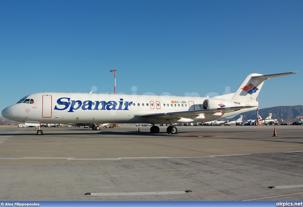 EC-JDN, Fokker F100, Spanair