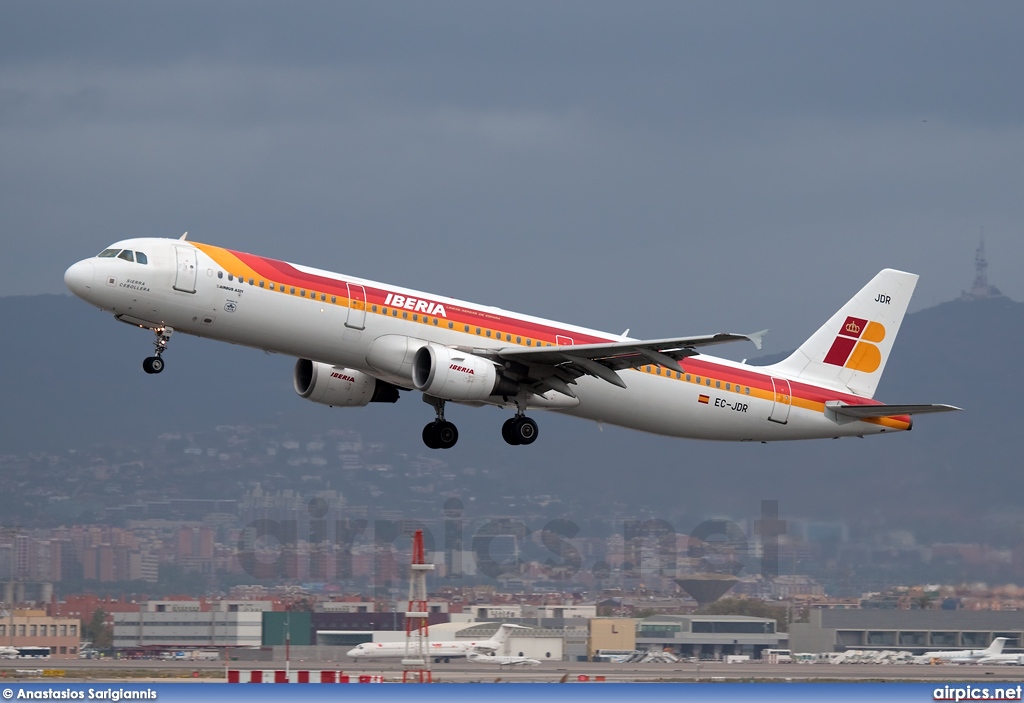 EC-JDR, Airbus A321-200, Iberia