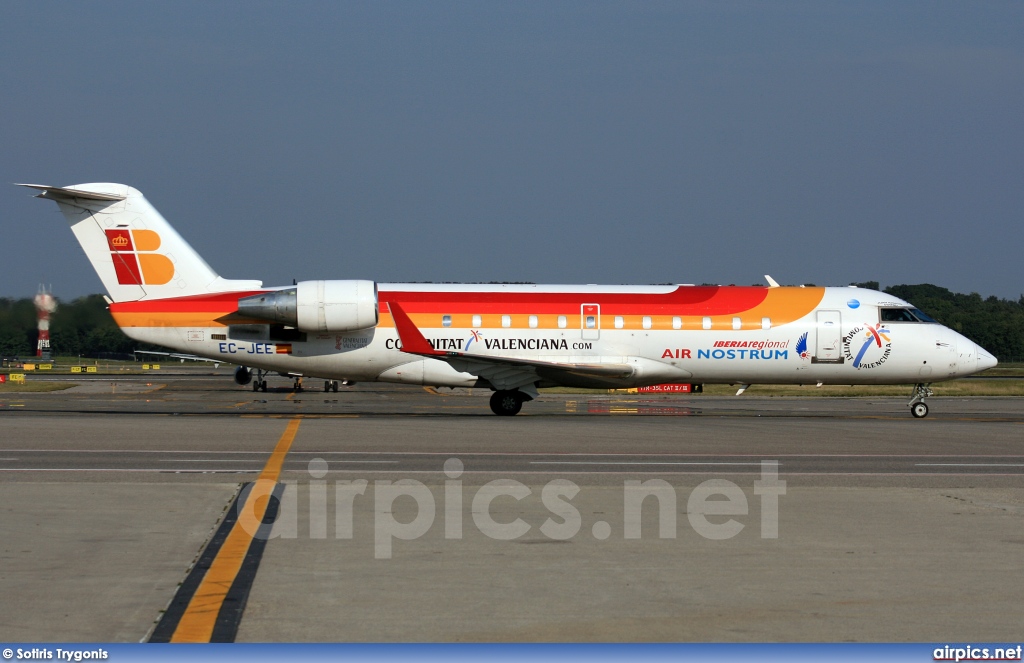 EC-JEE, Bombardier CRJ-200ER, Air Nostrum (Iberia Regional)