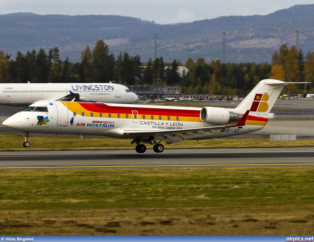 EC-JEF, Bombardier CRJ-200ER, Air Nostrum (Iberia Regional)