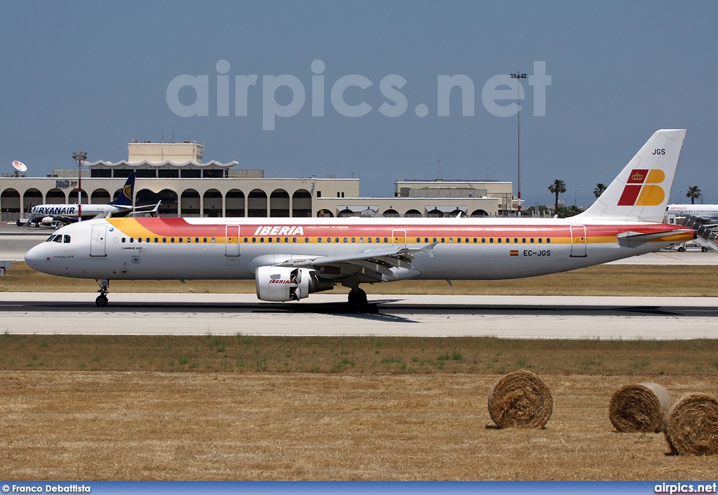 EC-JGS, Airbus A321-200, Iberia