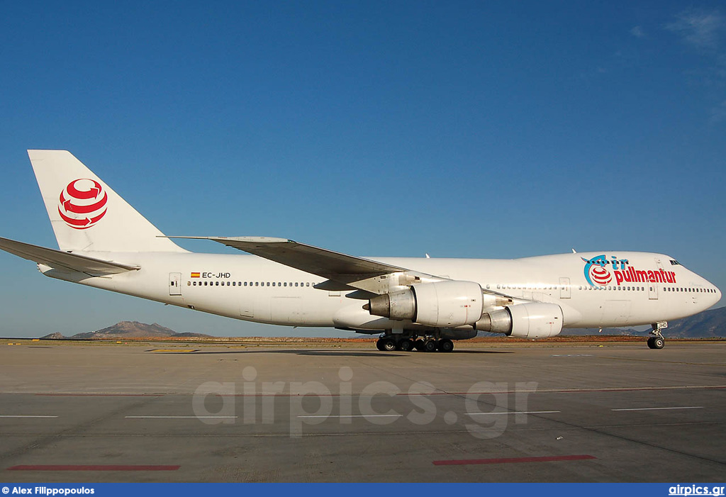 EC-JHD, Boeing 747-200B, Air Pullmantur