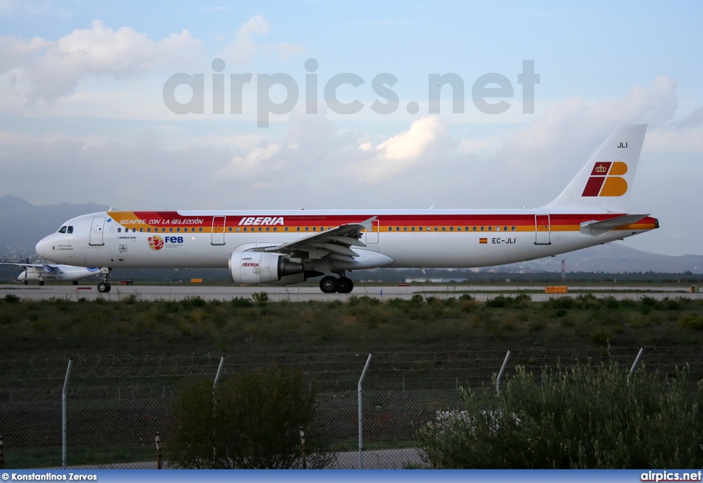 EC-JLI, Airbus A321-200, Iberia