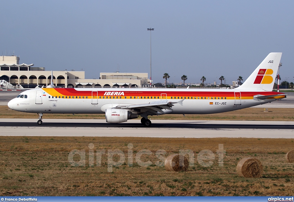 EC-JQZ, Airbus A321-200, Iberia