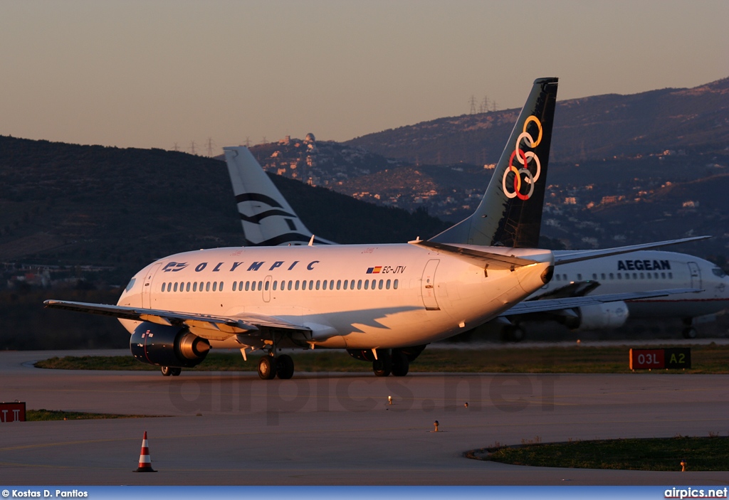 EC-JTV, Boeing 737-300, Olympic Airlines