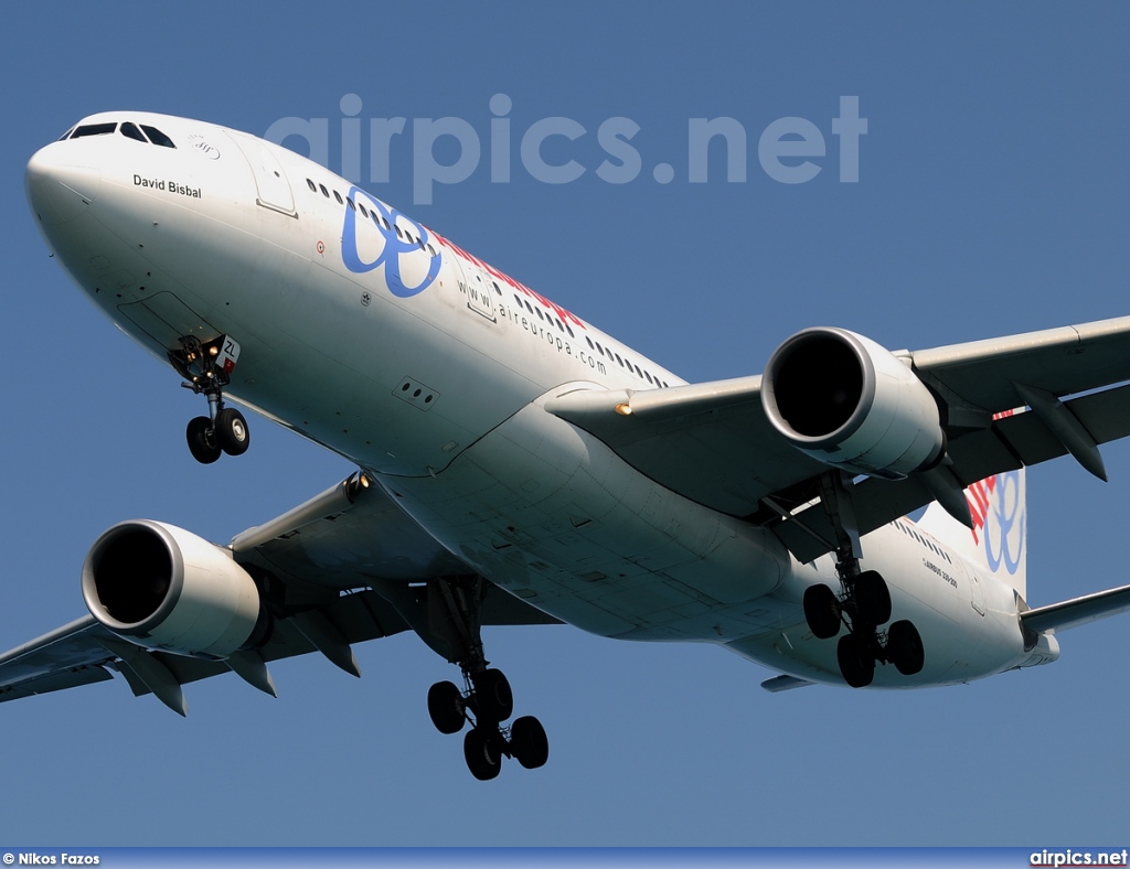 EC-JZL, Airbus A330-200, Air Europa