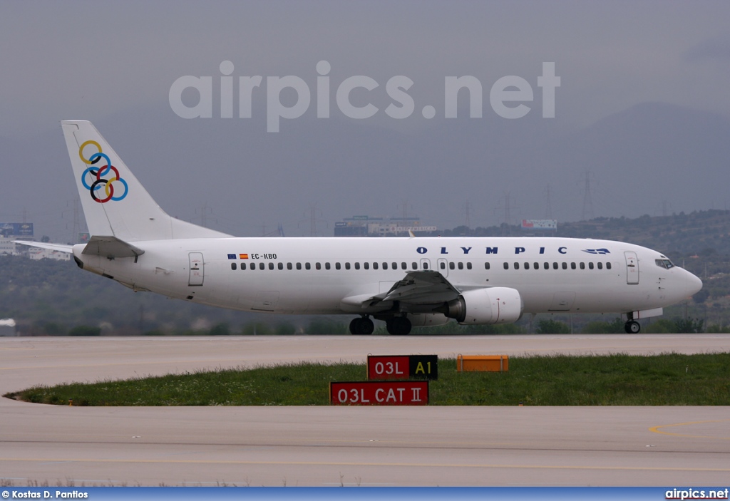 EC-KBO, Boeing 737-400, Olympic Airlines