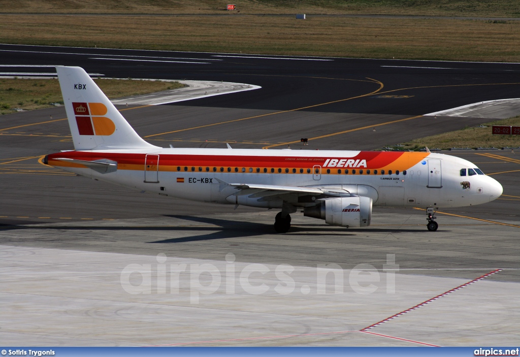 EC-KBX, Airbus A319-100, Iberia