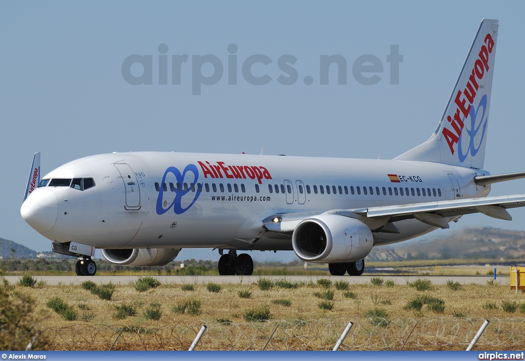 EC-KCG, Boeing 737-800, Air Europa