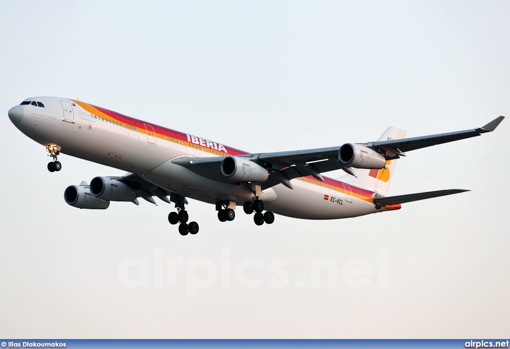 EC-KCL, Airbus A340-300, Iberia