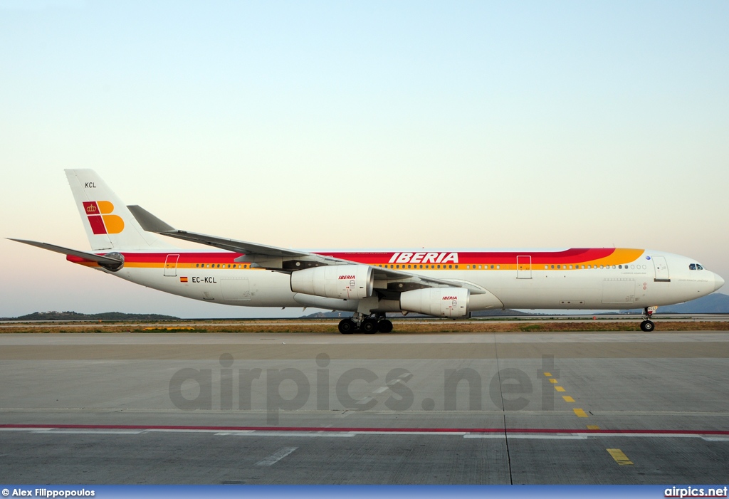 EC-KCL, Airbus A340-300, Iberia