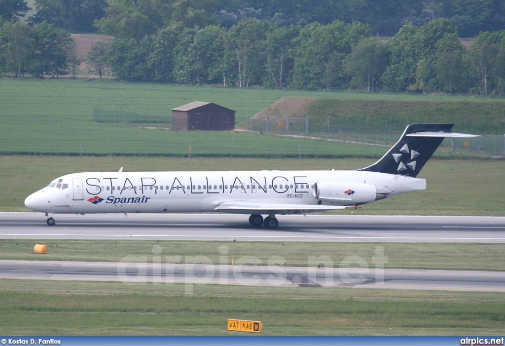 EC-KCZ, McDonnell Douglas MD-87, Spanair