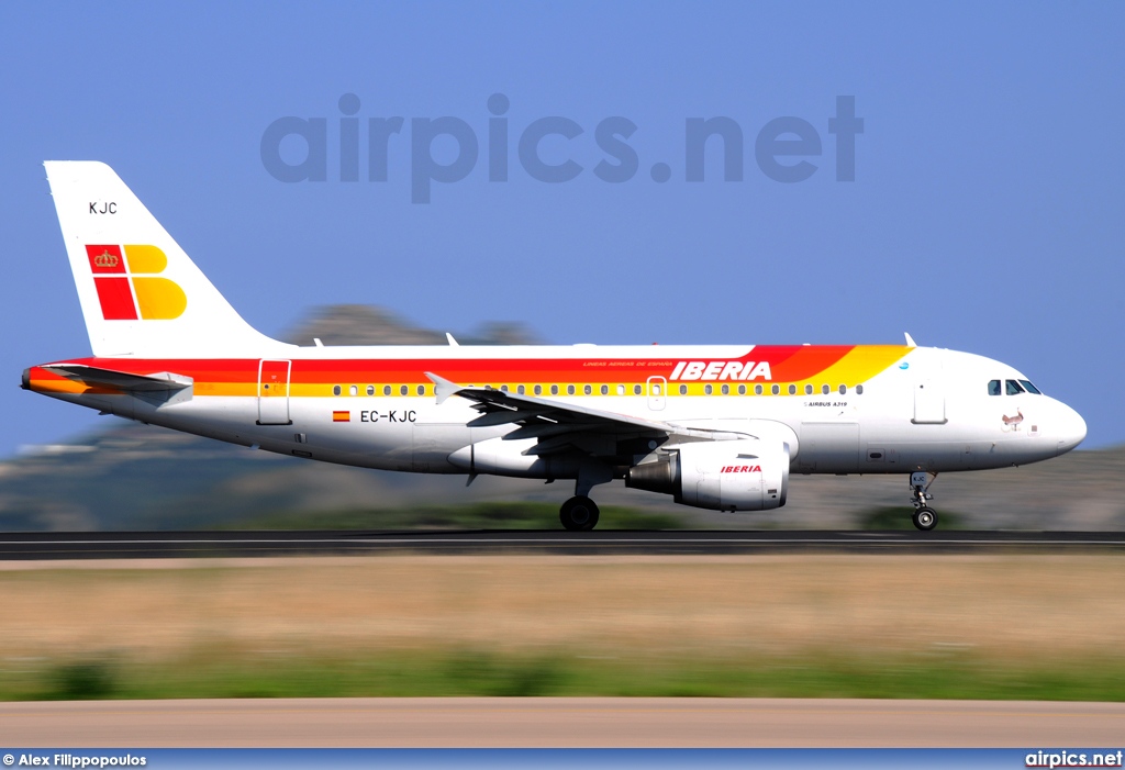 EC-KJC, Airbus A319-100, Iberia