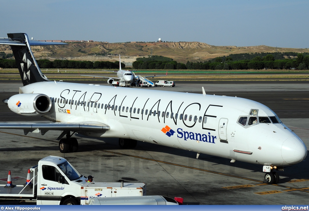 EC-KJE, McDonnell Douglas MD-87, Spanair