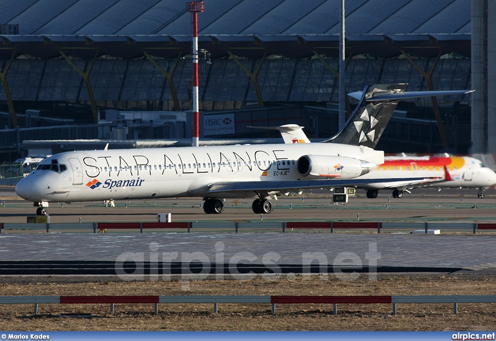 EC-KJE, McDonnell Douglas MD-87, Spanair