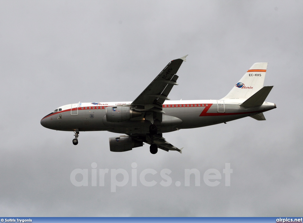 EC-KKS, Airbus A319-100, Iberia