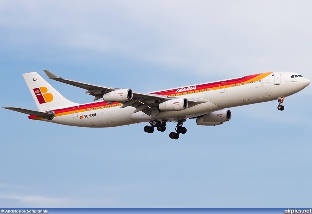 EC-KOU, Airbus A340-300, Iberia