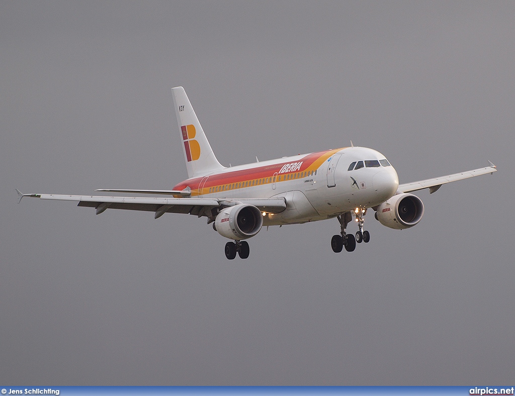 EC-KOY, Airbus A319-100, Iberia