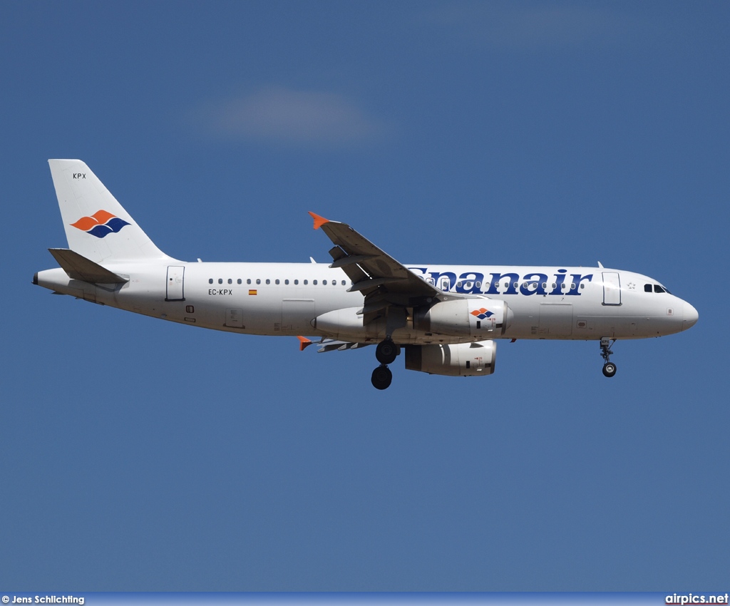EC-KPX, Airbus A320-200, Spanair