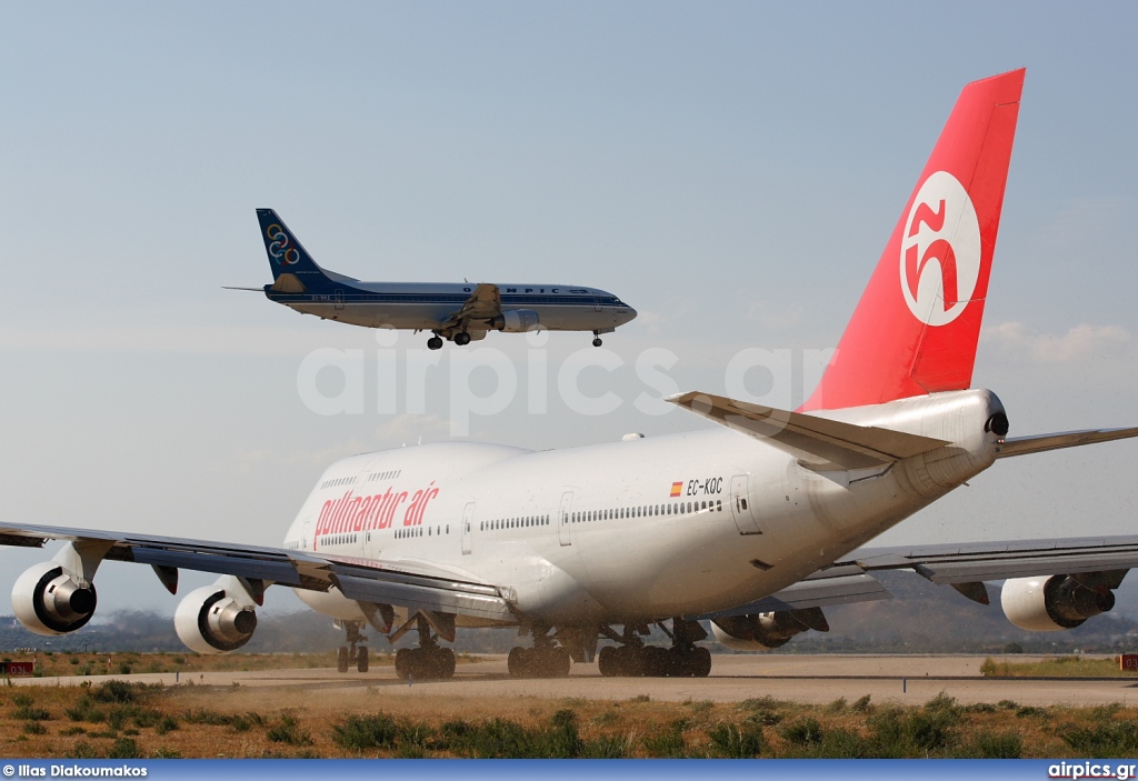 EC-KQC, Boeing 747-400, Pullmantur Air