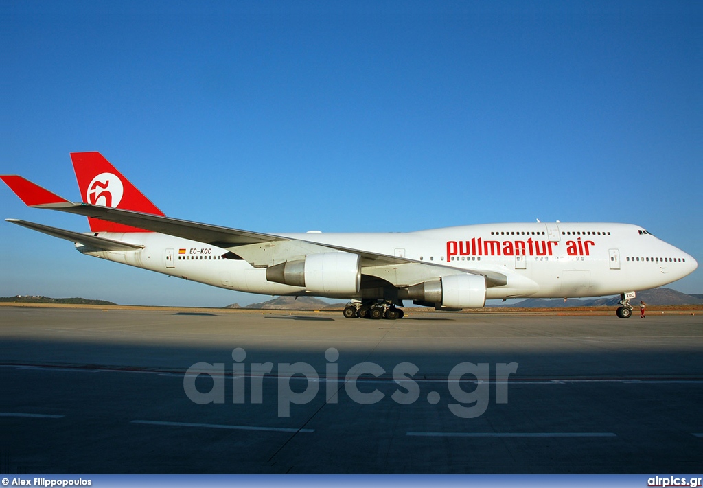 EC-KQC, Boeing 747-400, Pullmantur Air