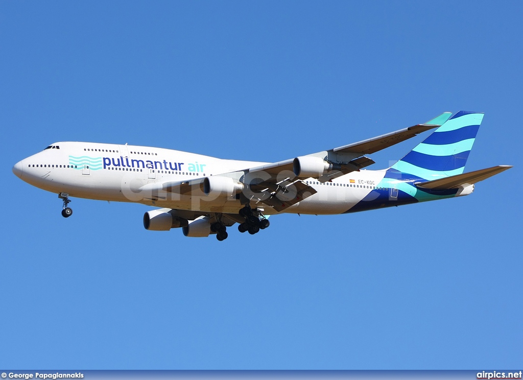 EC-KQC, Boeing 747-400, Pullmantur Air