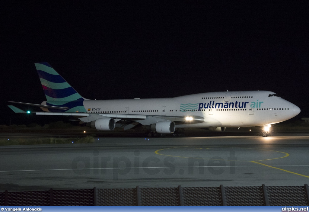 EC-KQC, Boeing 747-400, Pullmantur Air