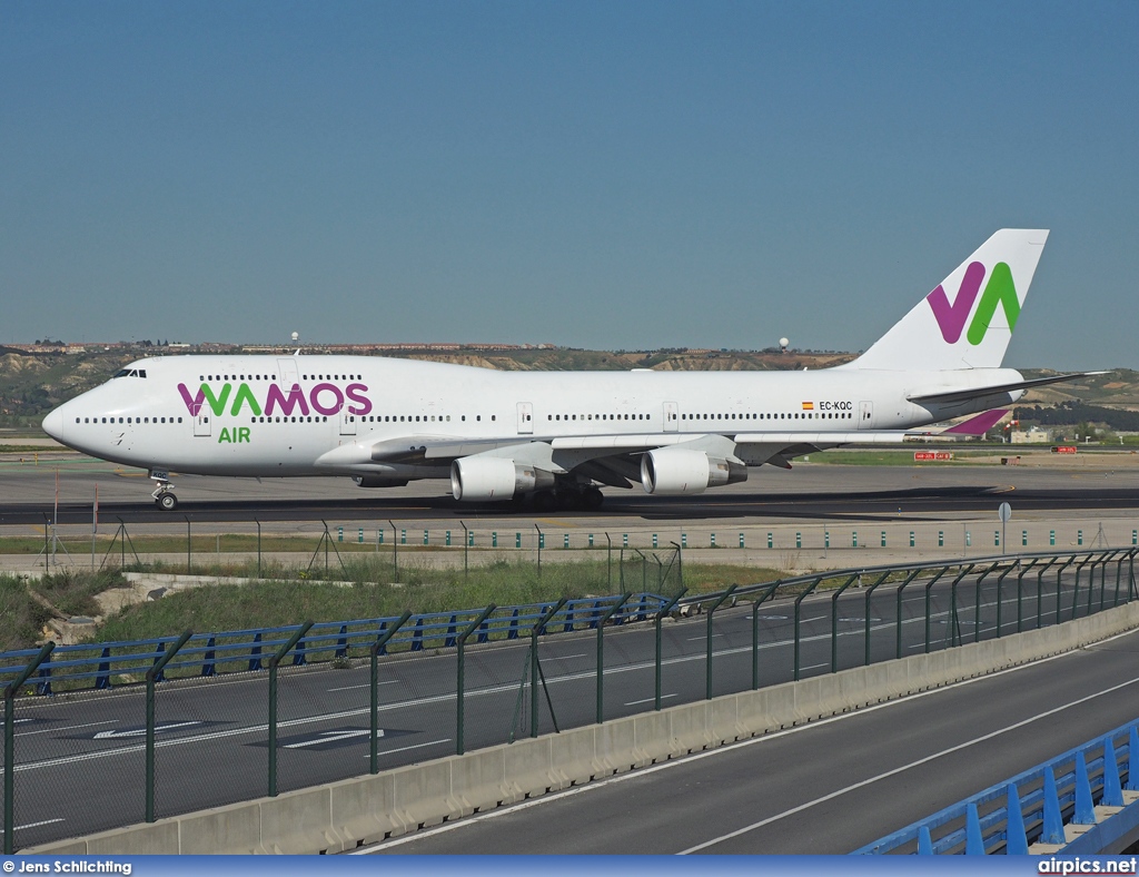 EC-KQC, Boeing 747-400, Wamos Air