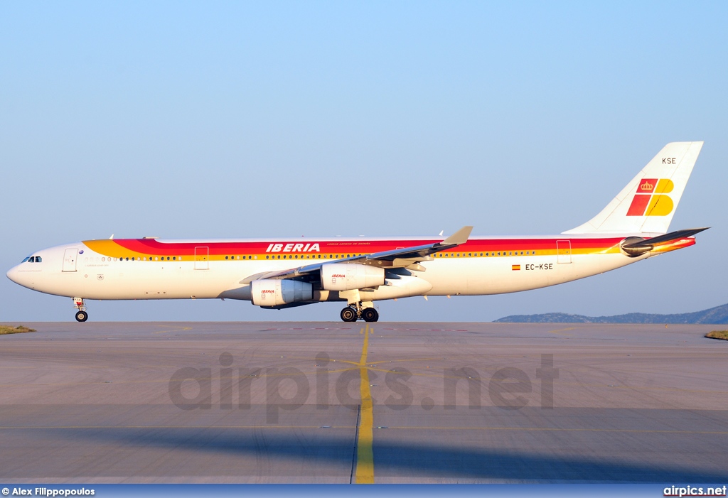 EC-KSE, Airbus A340-300, Iberia