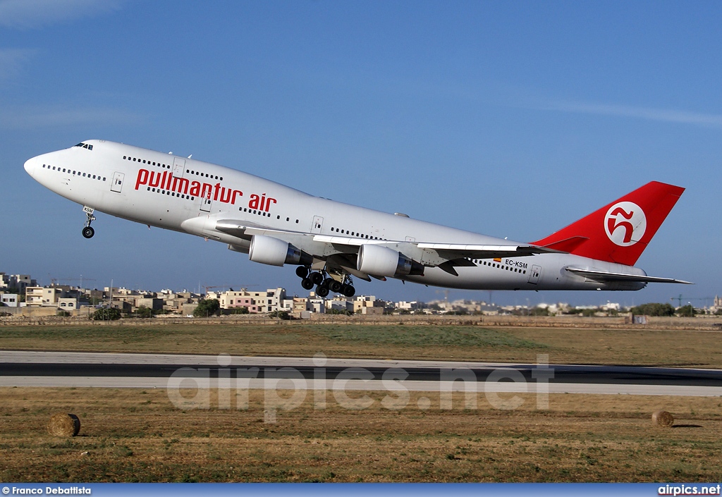 EC-KSM, Boeing 747-400, Pullmantur Air