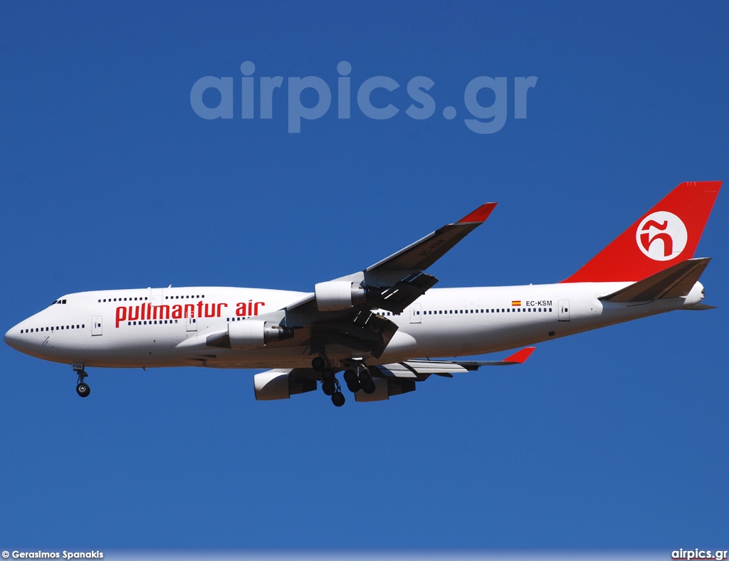 EC-KSM, Boeing 747-400, Pullmantur Air