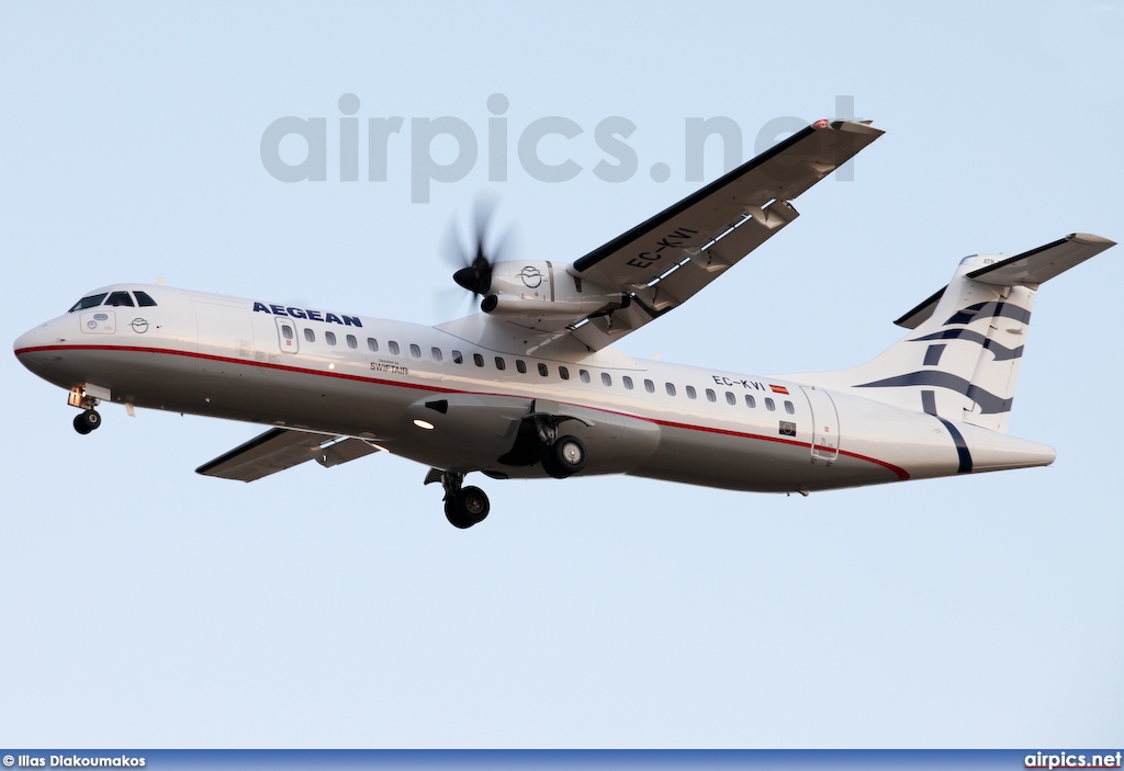 EC-KVI, ATR 72-500, Aegean Airlines