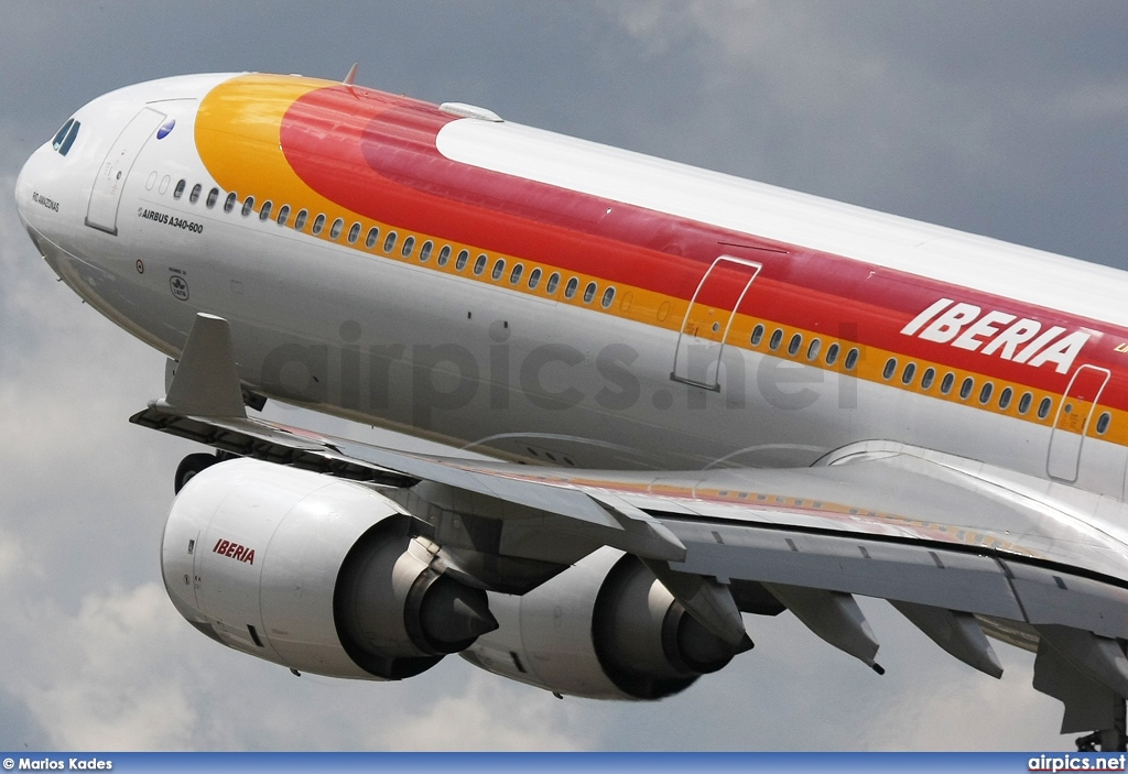 EC-LEU, Airbus A340-600, Iberia