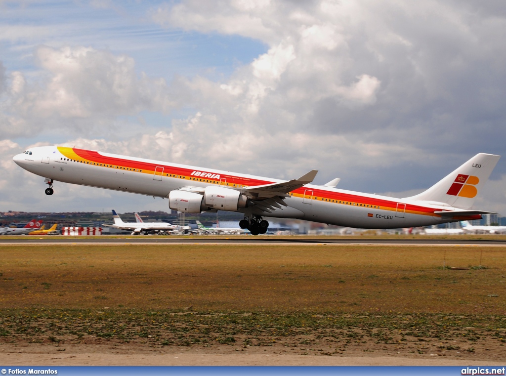 EC-LEU, Airbus A340-600, Iberia