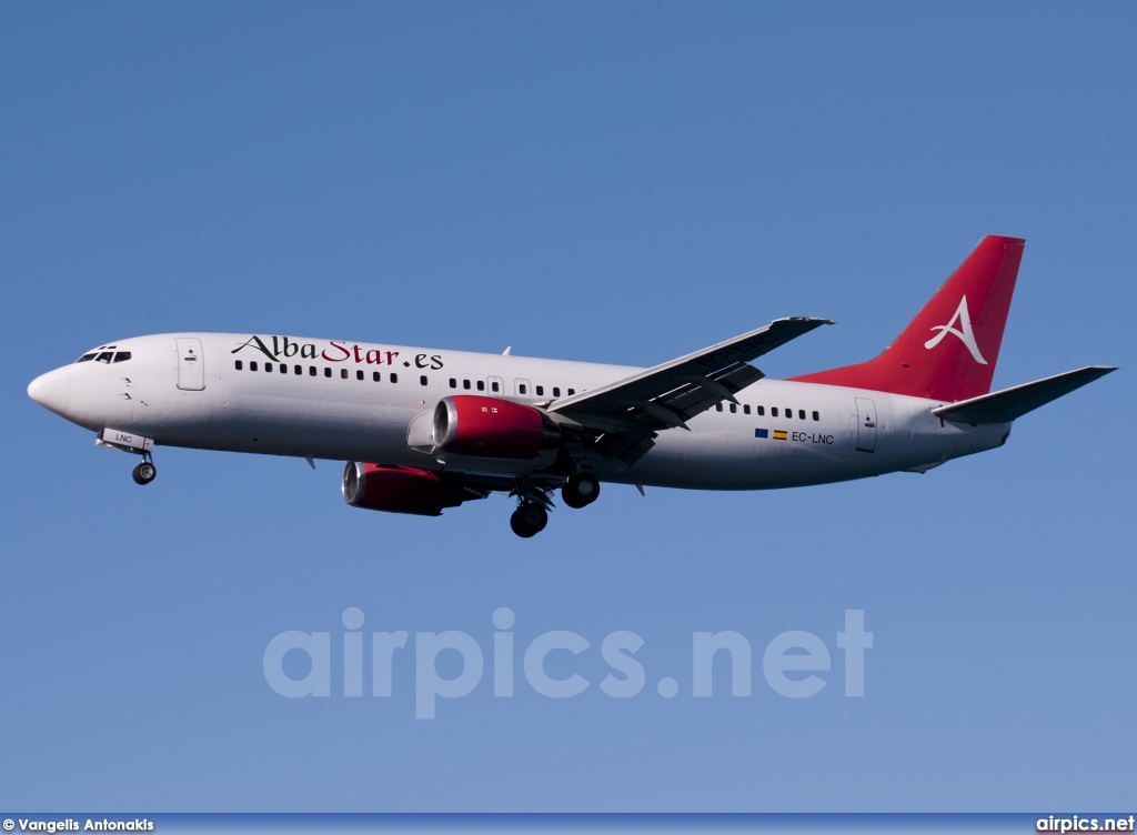 EC-LNC, Boeing 737-400, Alba Star