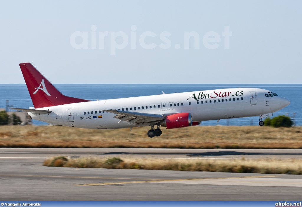 EC-LNC, Boeing 737-400, Alba Star