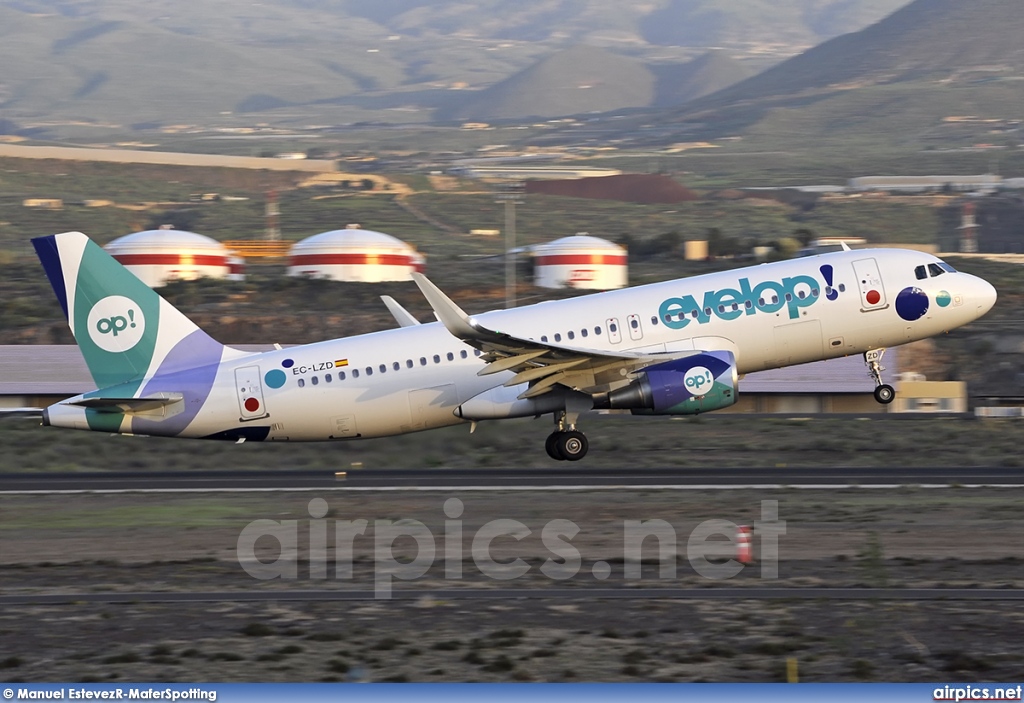 EC-LZD, Airbus A320-200, Evelop Airlines