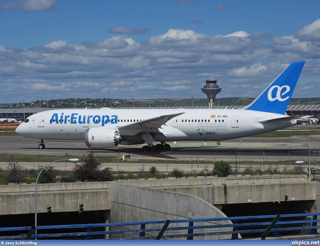 EC-MIG, Boeing 787-8 Dreamliner, Air Europa