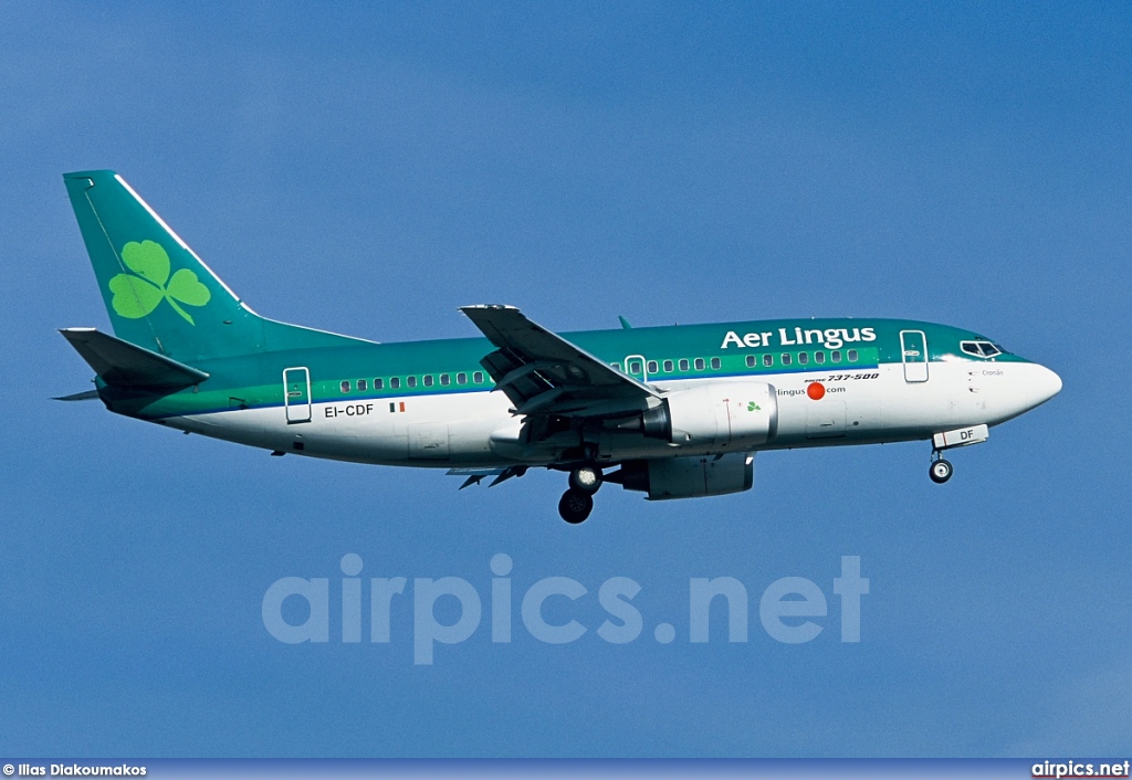 EI-CDF, Boeing 737-500, Aer Lingus