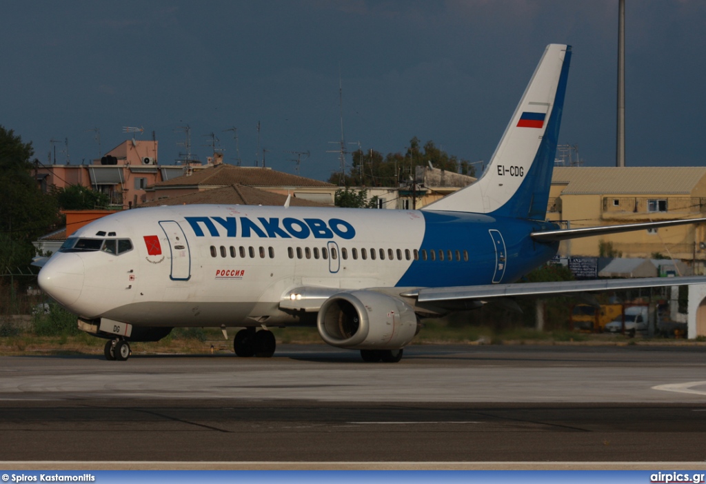 EI-CDG, Boeing 737-500, Pulkovo