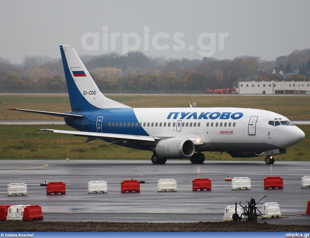 EI-CDG, Boeing 737-500, Pulkovo