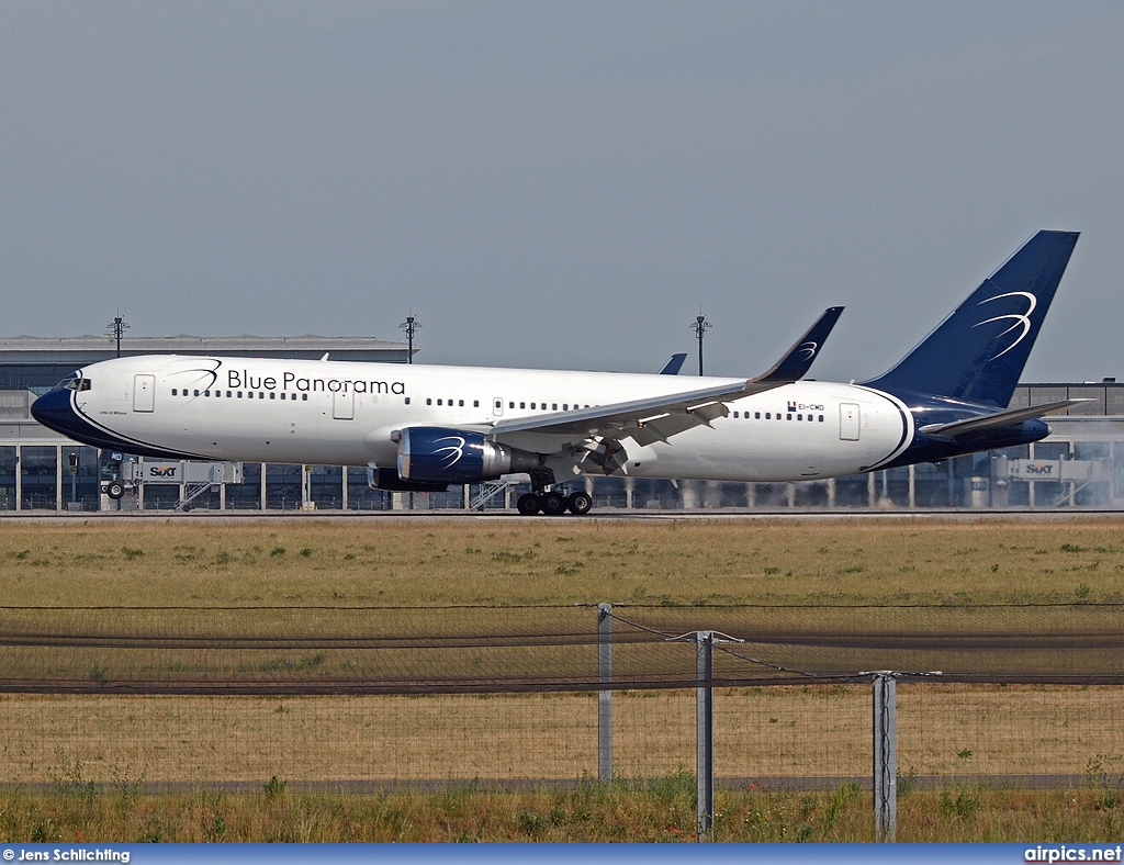 EI-CMD, Boeing 767-300ER, Blue Panorama