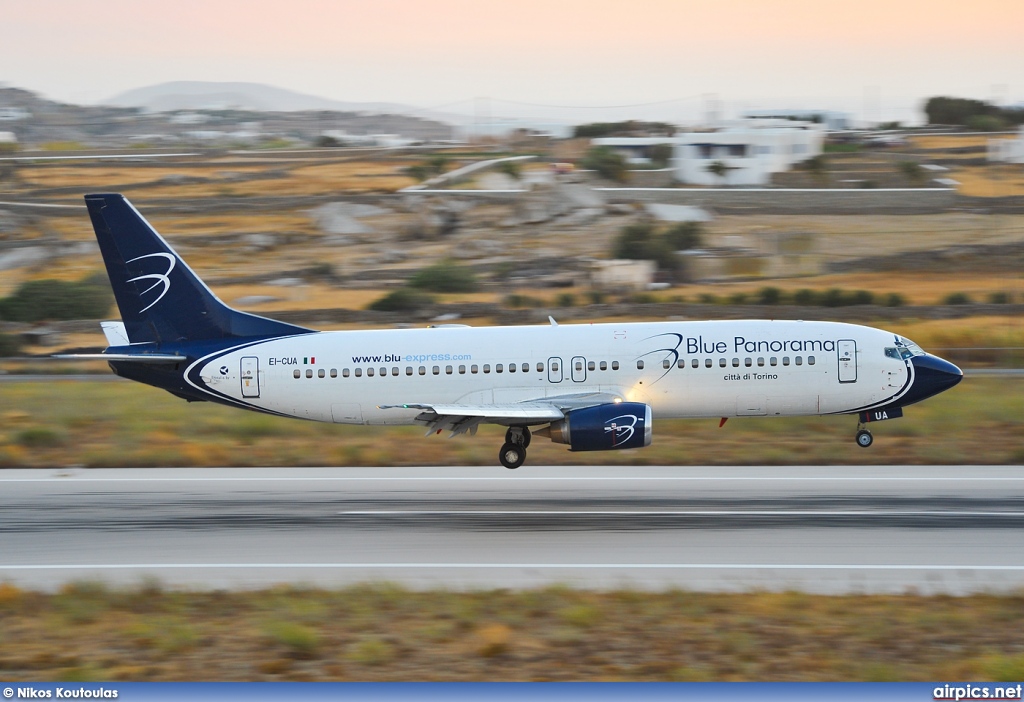 EI-CUA, Boeing 737-400, Blue Panorama