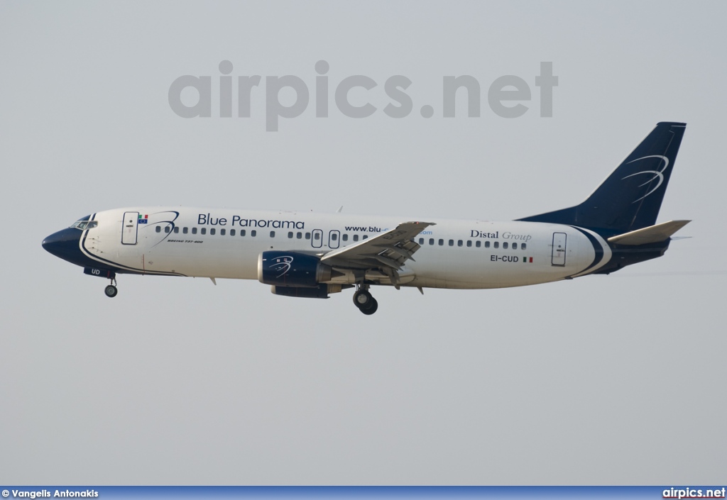 EI-CUD, Boeing 737-400, Blue Panorama