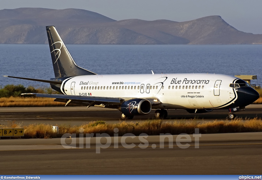 EI-CUD, Boeing 737-400, Blue Panorama