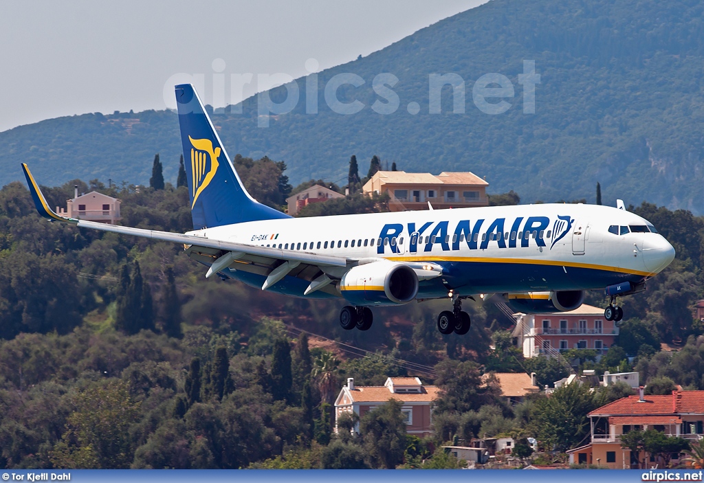 EI-DAK, Boeing 737-800, Ryanair