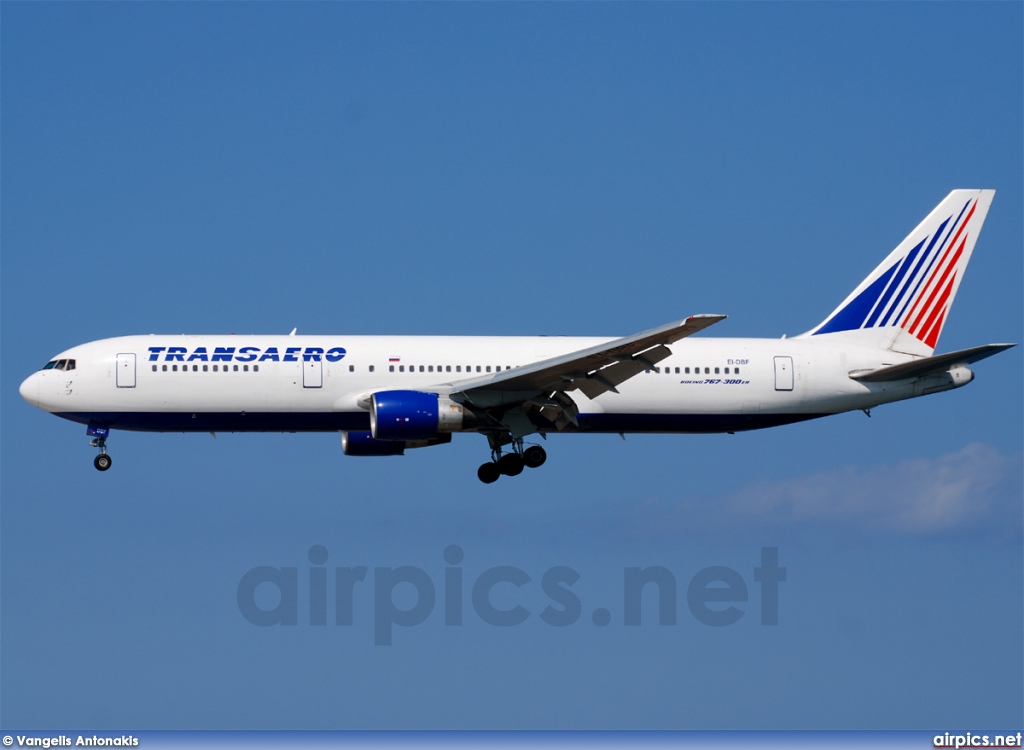 EI-DBF, Boeing 767-300, Transaero