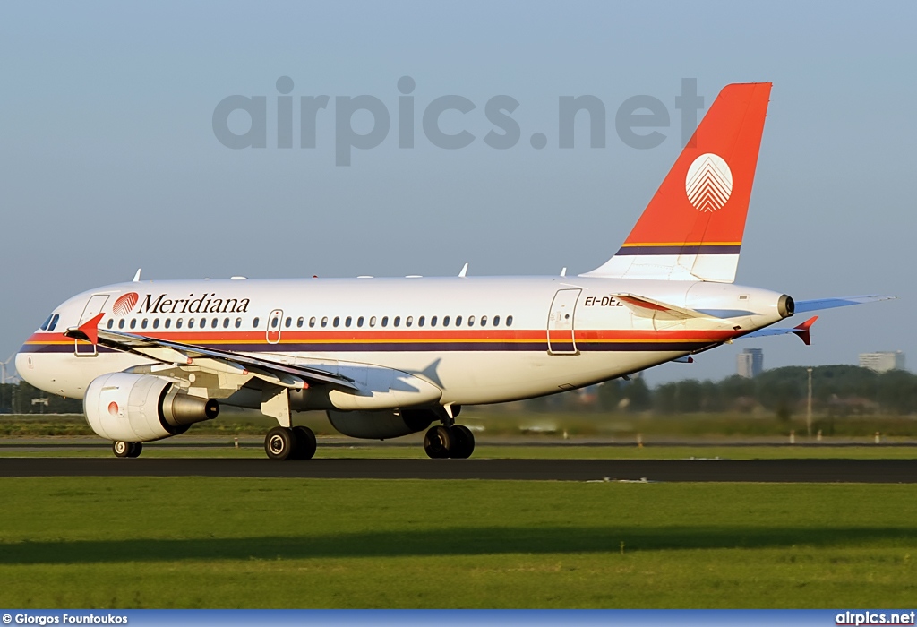 EI-DEZ, Airbus A319-100, Meridiana