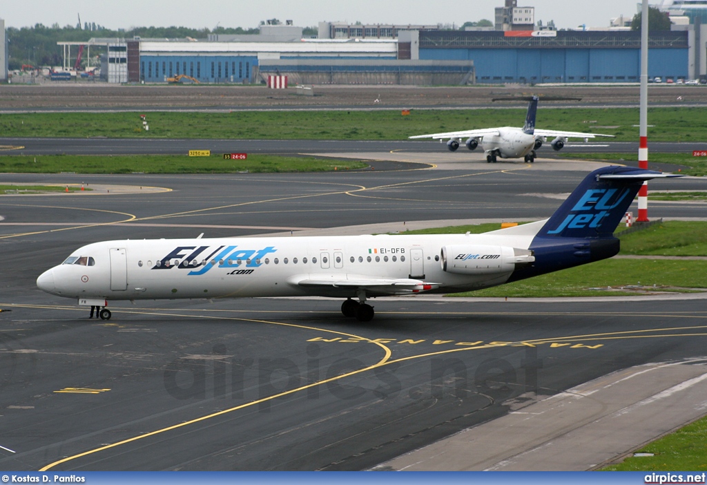 EI-DFB, Fokker F100, EUjet